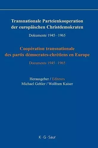 Transnationale Parteienkooperation der europäischen Christdemokraten cover