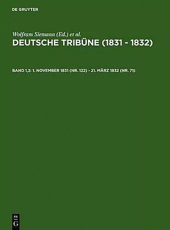 1. November 1831 (Nr. 122) - 21. März 1832 (Nr. 71) cover