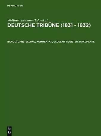 Darstellung, Kommentar, Glossar, Register, Dokumente cover