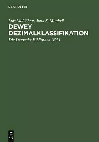 Dewey Dezimalklassifikation cover