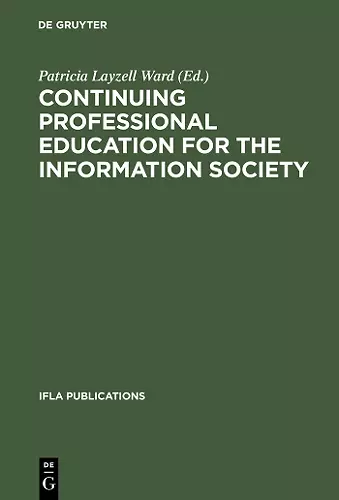 Continuing Professional Education for the Information Society cover