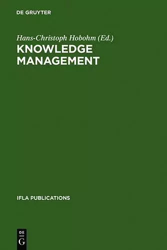 Knowledge Management cover