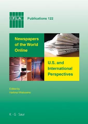 Newspapers of the World Online: U.S. and International Perspectives cover