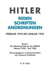 Hitler. Reden, Schriften, Anordnungen, Band I, Die Wiedergründung der NSDAP Februar 1925 - Juni 1926 cover