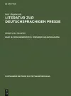 Personenregister ( Verfasser Und Biographien) cover