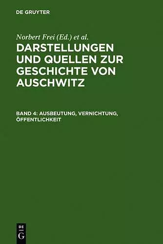 Ausbeutung, Vernichtung, Öffentlichkeit cover