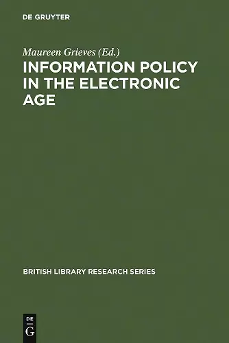 Information Policy in the Electronic Age cover