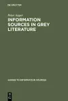 Information Sources in Grey Literature cover