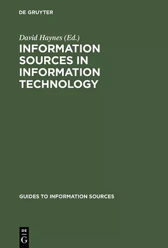 Information Sources in Information Technology cover