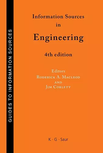 Information Sources in Engineering cover