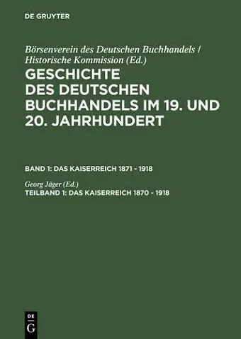 Das Kaiserreich 1870-1918 cover