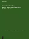 Briefwechsel 1930-1951 cover
