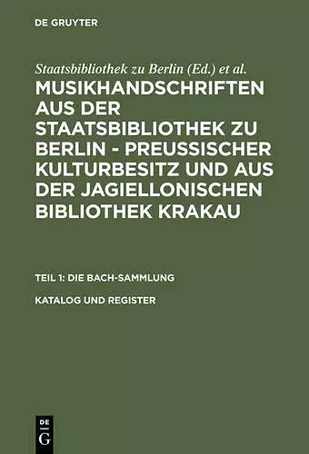 Katalog und Register cover