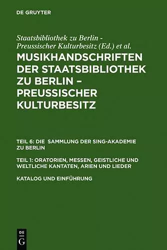 Katalog und Einführung cover