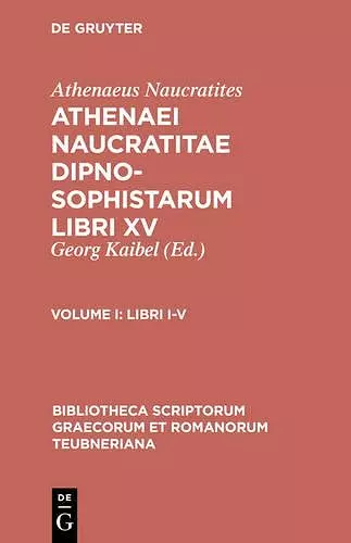 Dipnosophistarum, Vol. I cover