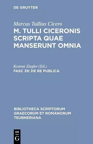 Scripta Quae Manserunt Omnia, fasc. 39 cover