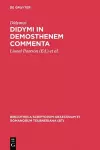 In Demosthenem Commenta CB cover