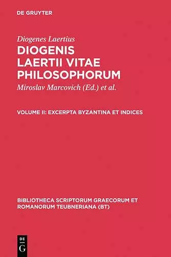 Vitarum Philosophorum Libri, CB cover
