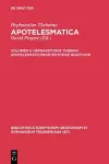 Apotelesmaticorum, vol. II cover