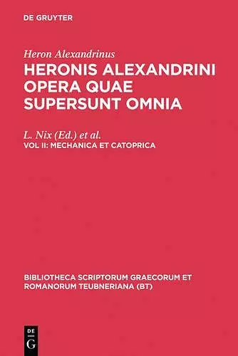 Opera Quae Supersunt Omnia, vol. II cover