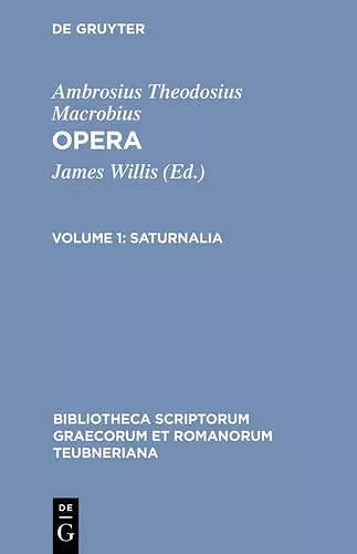 Opera, vol. I cover