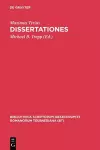 Dissertationes cover