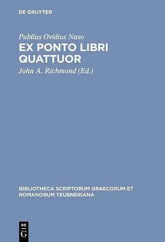 Ex Ponto Libri Quattuor CB cover