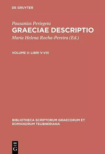 Graeciae Descriptio, Vol. II CB cover