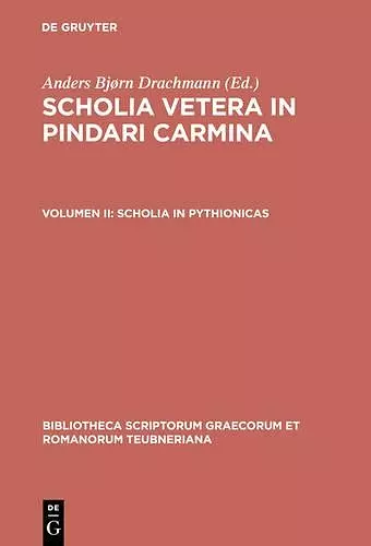Scholia Vetera in Pindari Carmina, vol. II cover