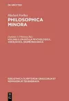 Philosophica Minora, vol. II cover
