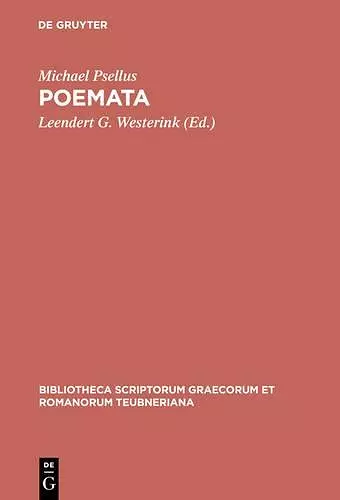 Poemata cover