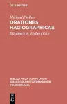 Orationes Hagiographicae cover