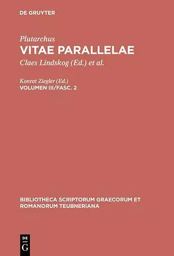 Vitae Parallelae, Vol. III, F CB cover