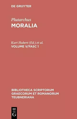 Moralia cover