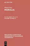 Moralia, Vol. VI, Fasc. 3 CB cover