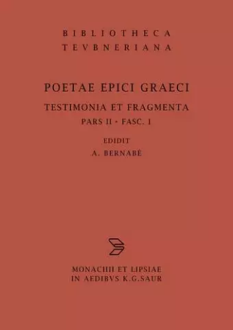 Orphicorum Et Orphicis Similium Testimonia cover