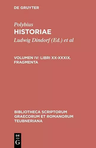 Historiae, Vol. IV CB cover