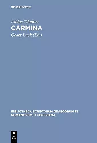 Carmina cover