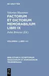 Factorum Et Dictorum Memorabi CB cover