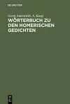 Wörterbuch zu den Homerischen Gedichten cover