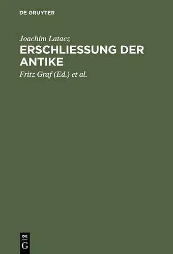 Erschliessung der Antike cover