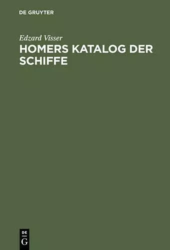 Homers Katalog der Schiffe cover