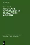 Kirchliche Amtsträger im spätantiken Ägypten cover