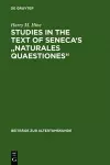 Studies in the Text of Seneca's "Naturales Quaestiones" cover