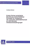 Kosten-Nutzen-Analytische Beurteilung Unterschiedlicher Konzepte Zur Anpassung Der Russischen Getreidewirtschaft an Internationale Wettbewerbsbedingungen cover