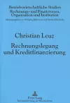 Rechnungslegung Und Kreditfinanzierung cover