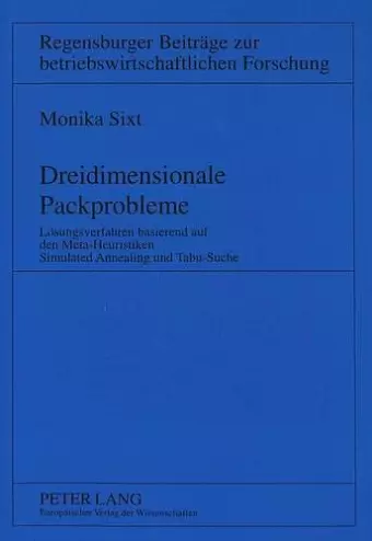 Dreidimensionale Packprobleme cover