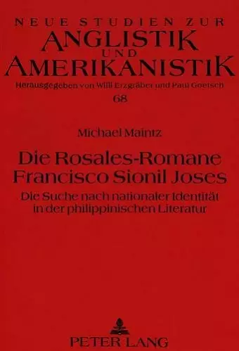 Die Rosales-Romane Francisco Sionil Joses cover