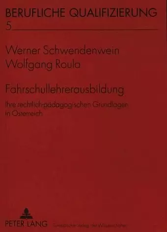 Fahrschullehrerausbildung cover