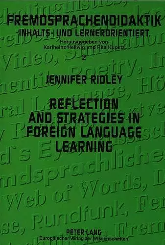 Reflection and strategies in foreign language learning cover